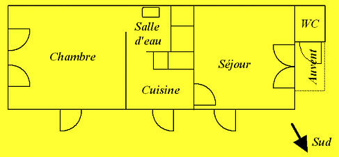 Plan du gîte